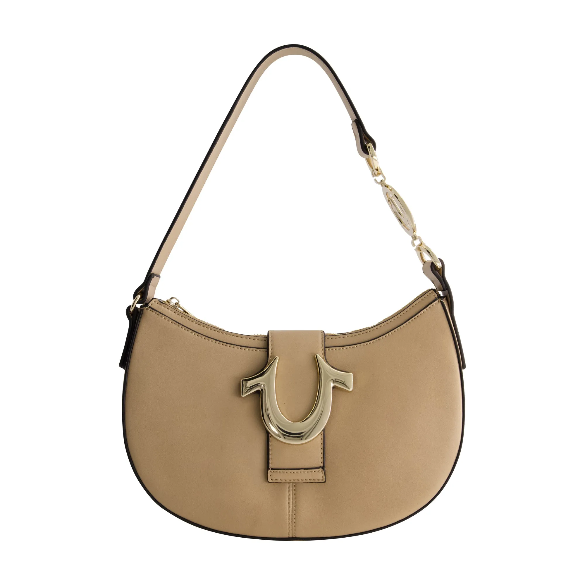 True Religion Horseshoe Strap Crescent Hobo