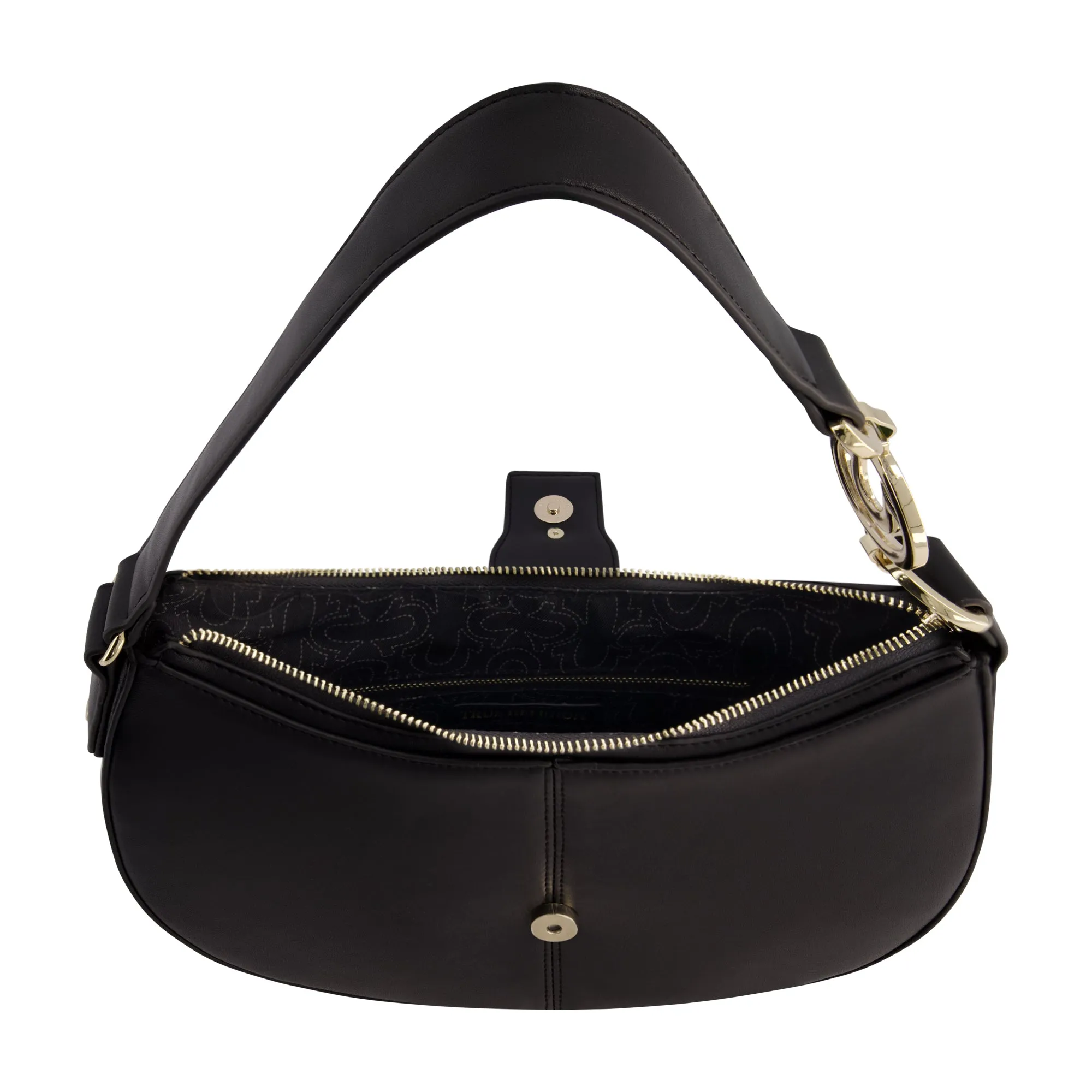 True Religion Horseshoe Strap Crescent Hobo