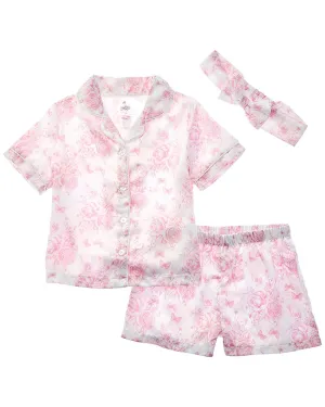 Tutu Couture Prima Satin Short Pajama Set