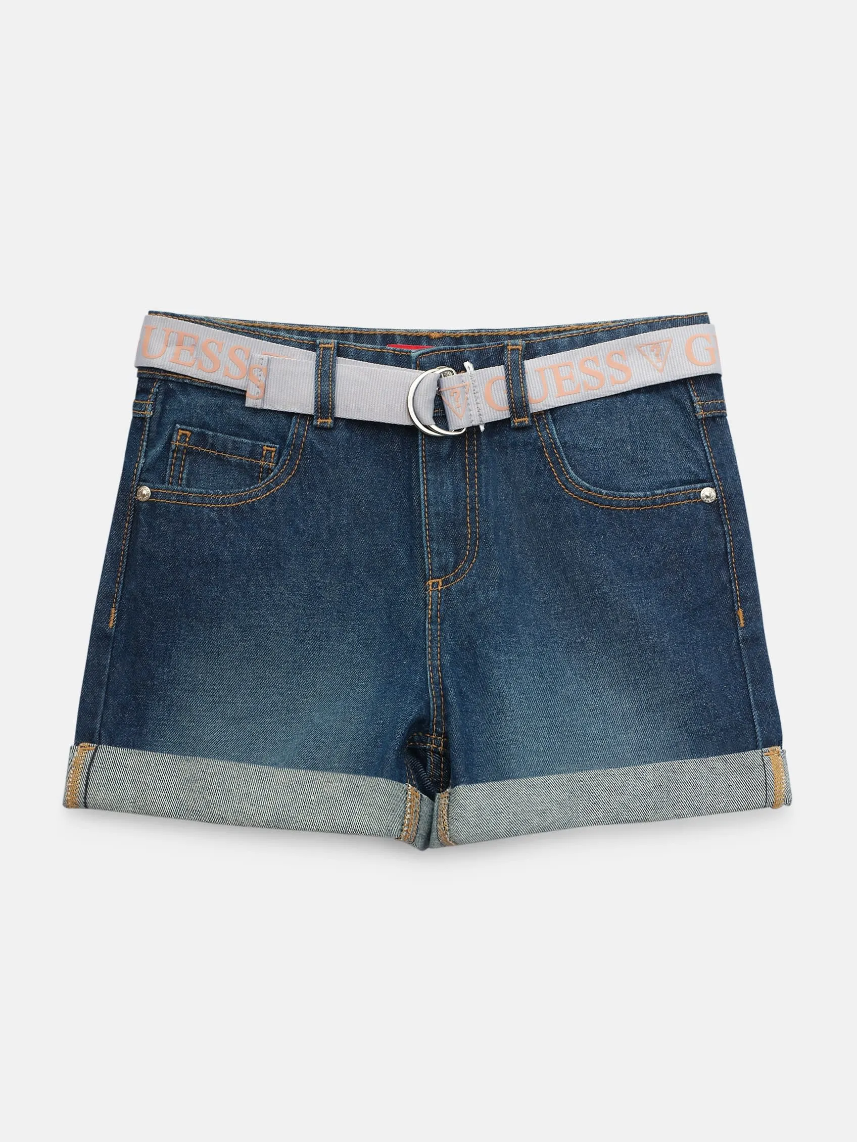 Vada Denim Cuff Shorts (7-14)