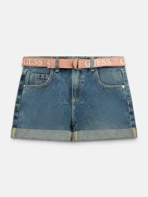 Vada Denim Cuff Shorts (7-14)