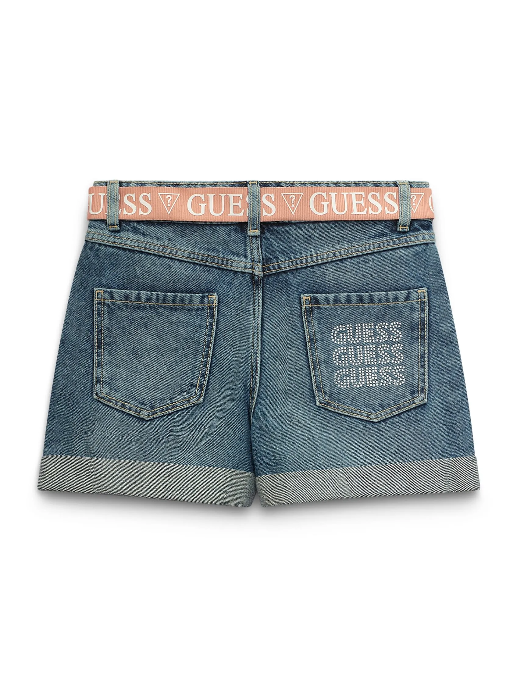 Vada Denim Cuff Shorts (7-14)