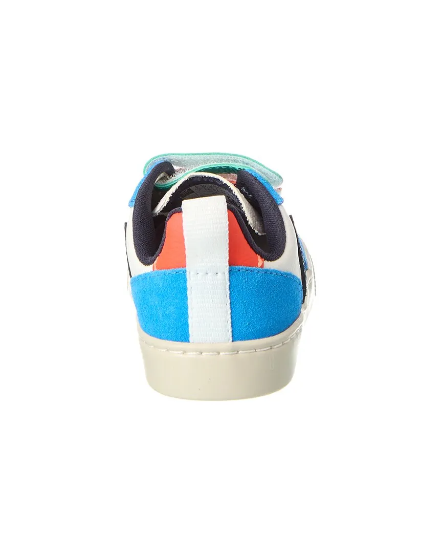 VEJA Small V-10 Chromefree Leather Sneaker