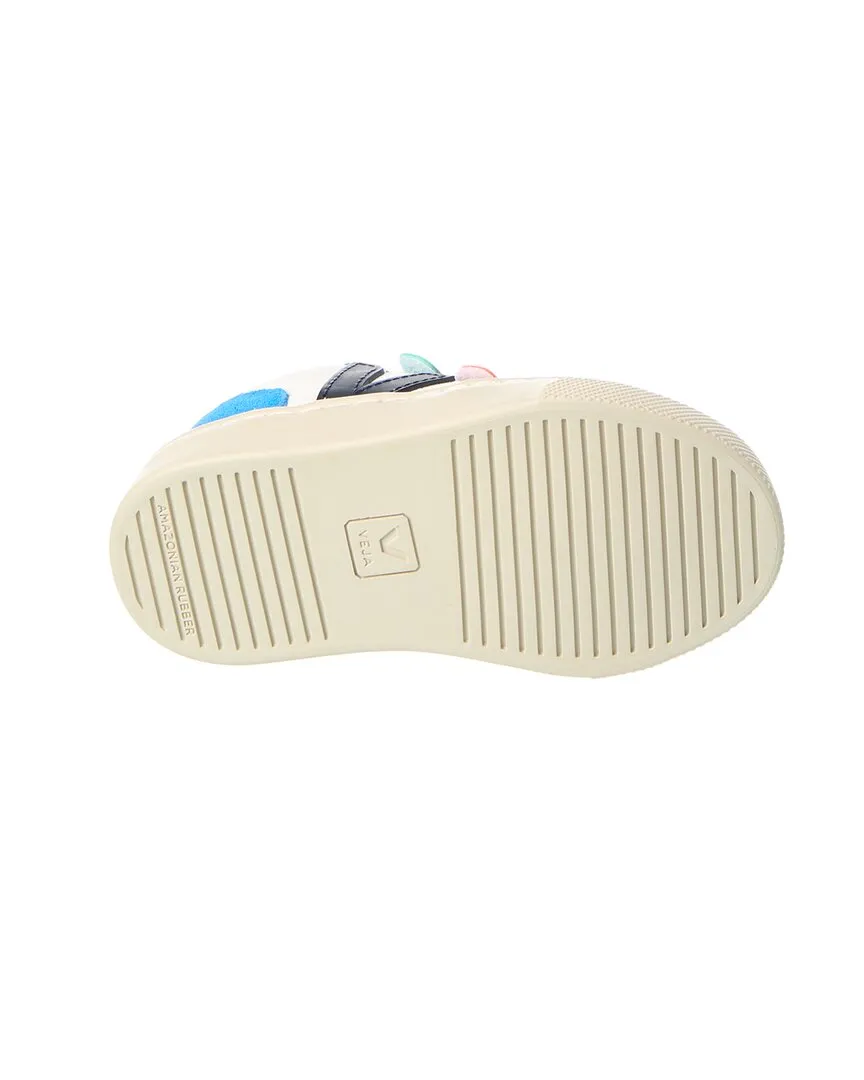 VEJA Small V-10 Chromefree Leather Sneaker