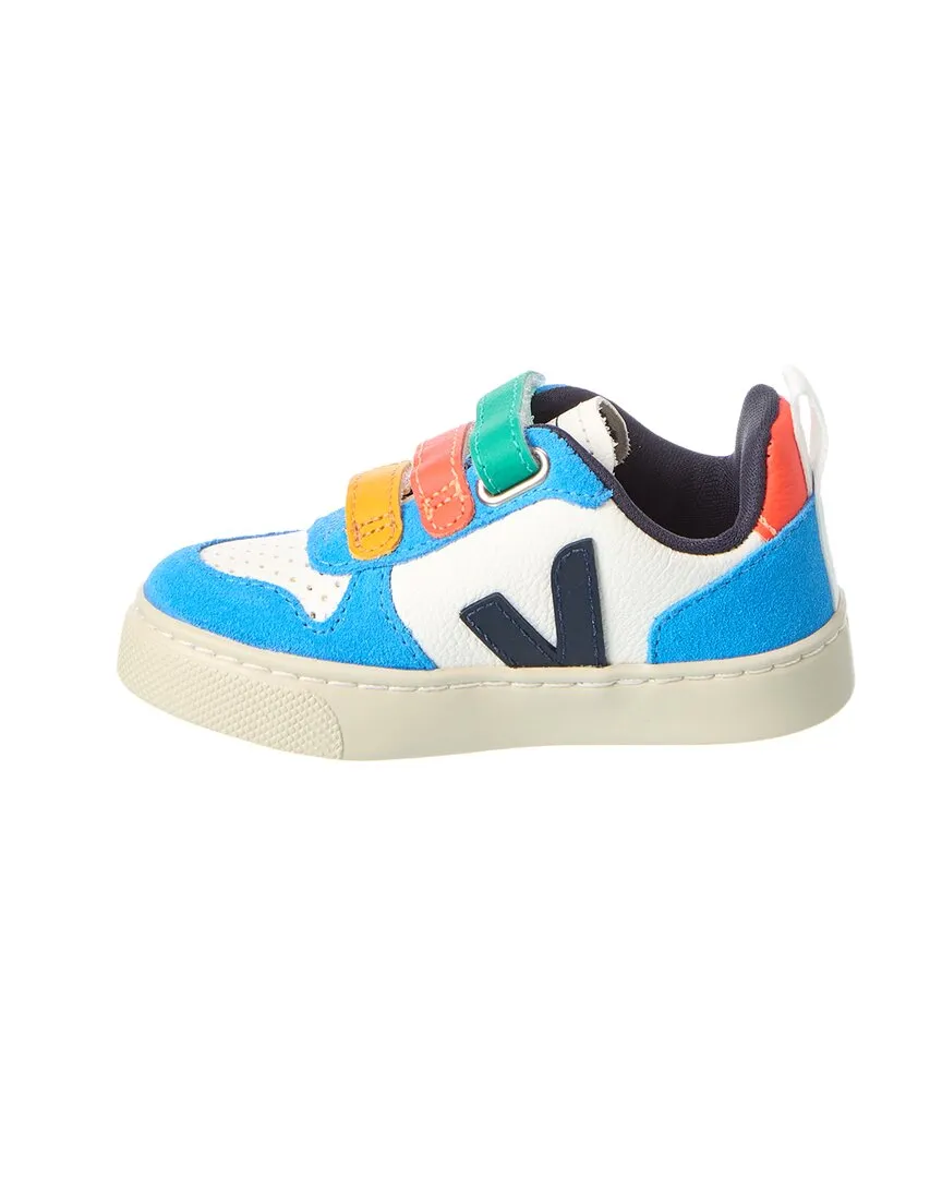 VEJA Small V-10 Chromefree Leather Sneaker
