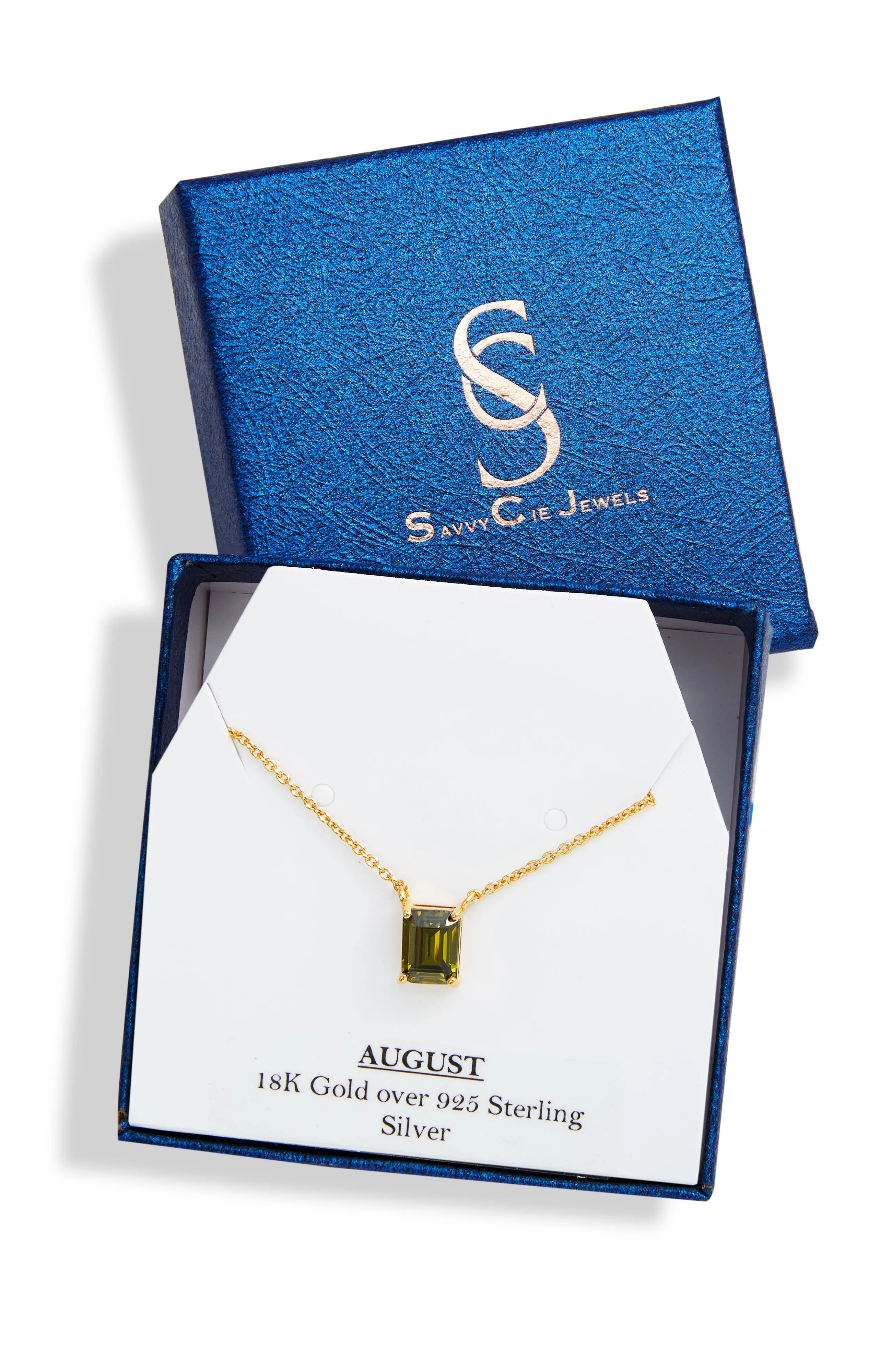 Vermeil Birthstone Necklace