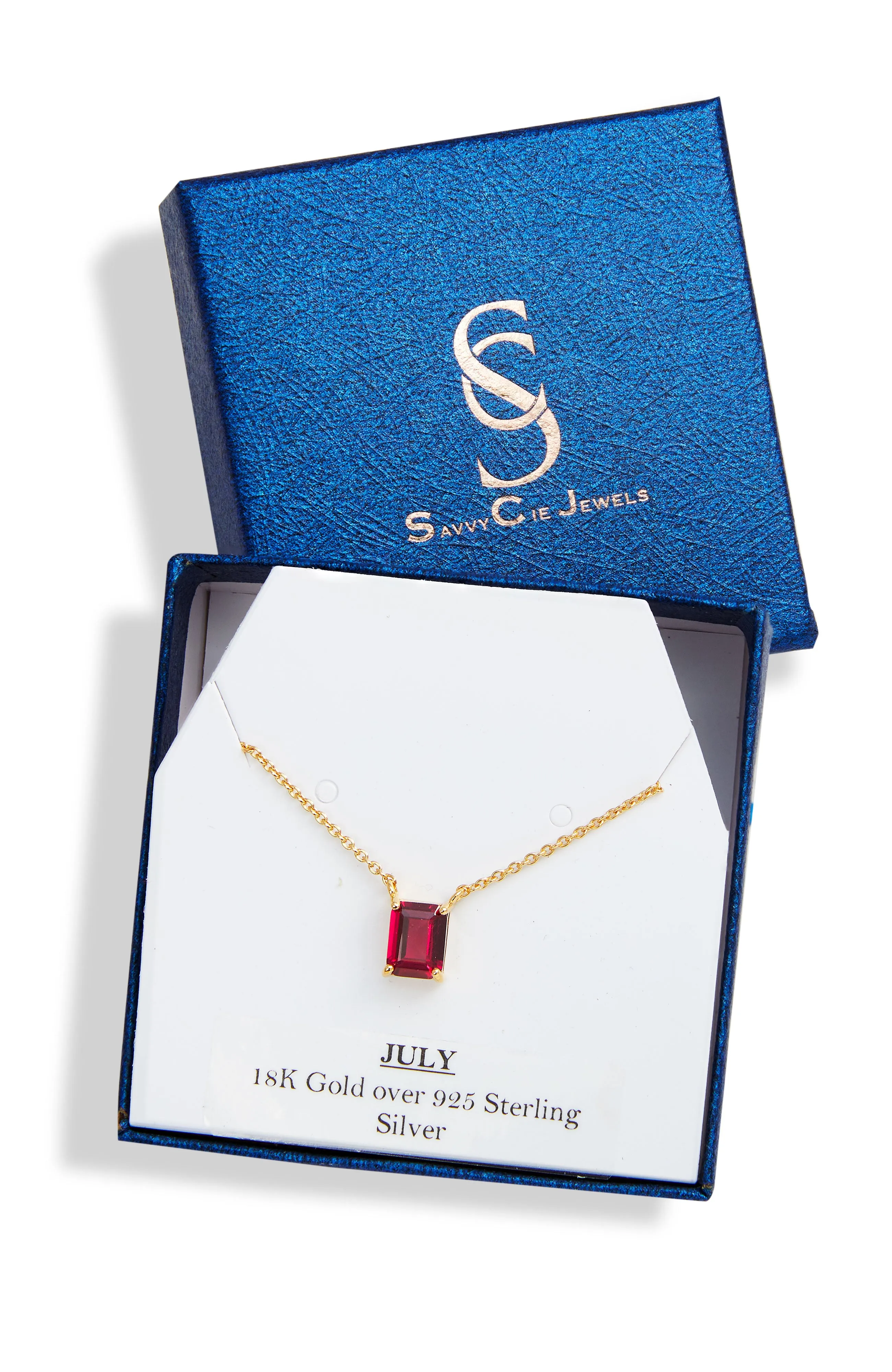 Vermeil Birthstone Necklace