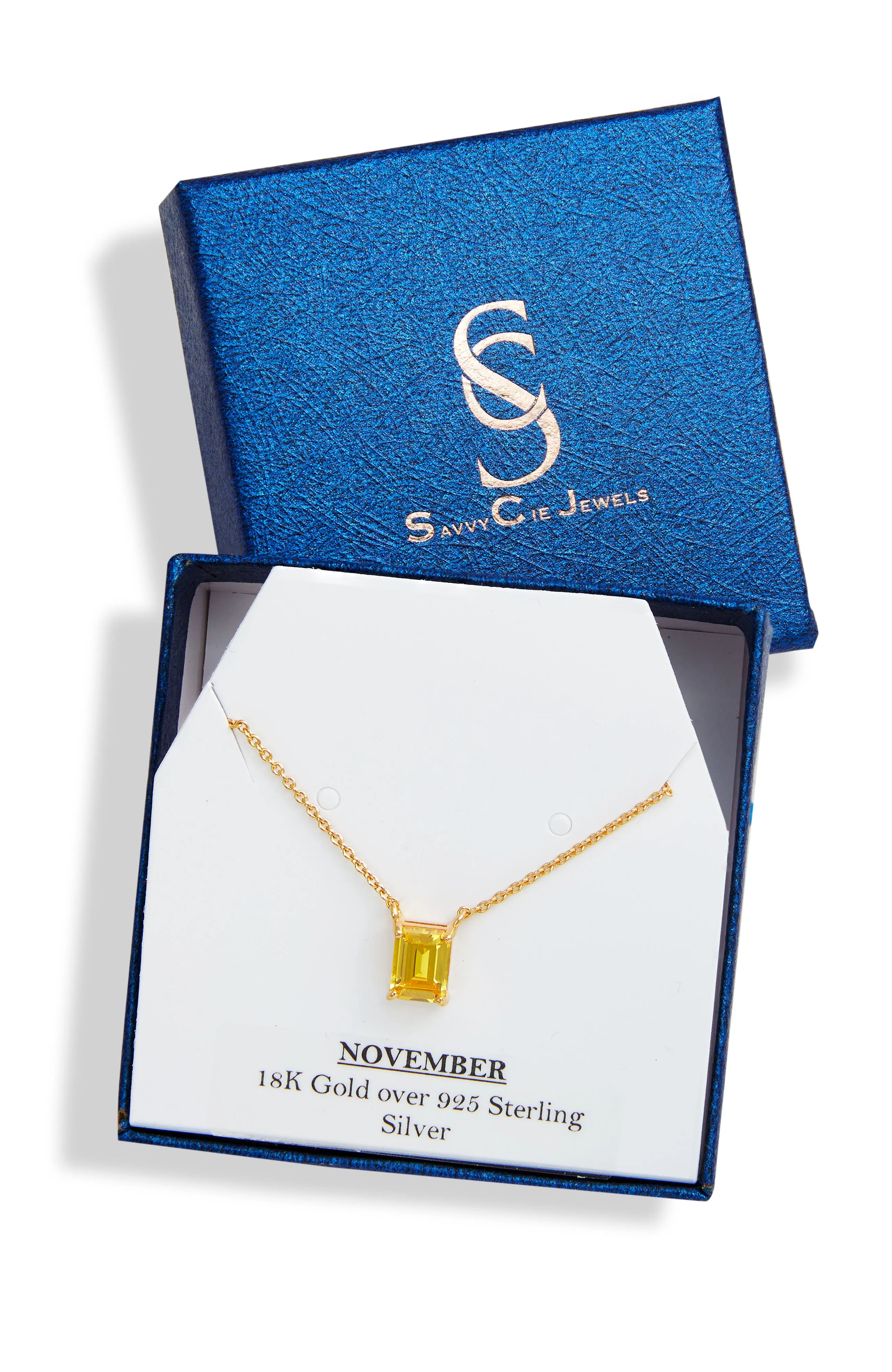 Vermeil Birthstone Necklace