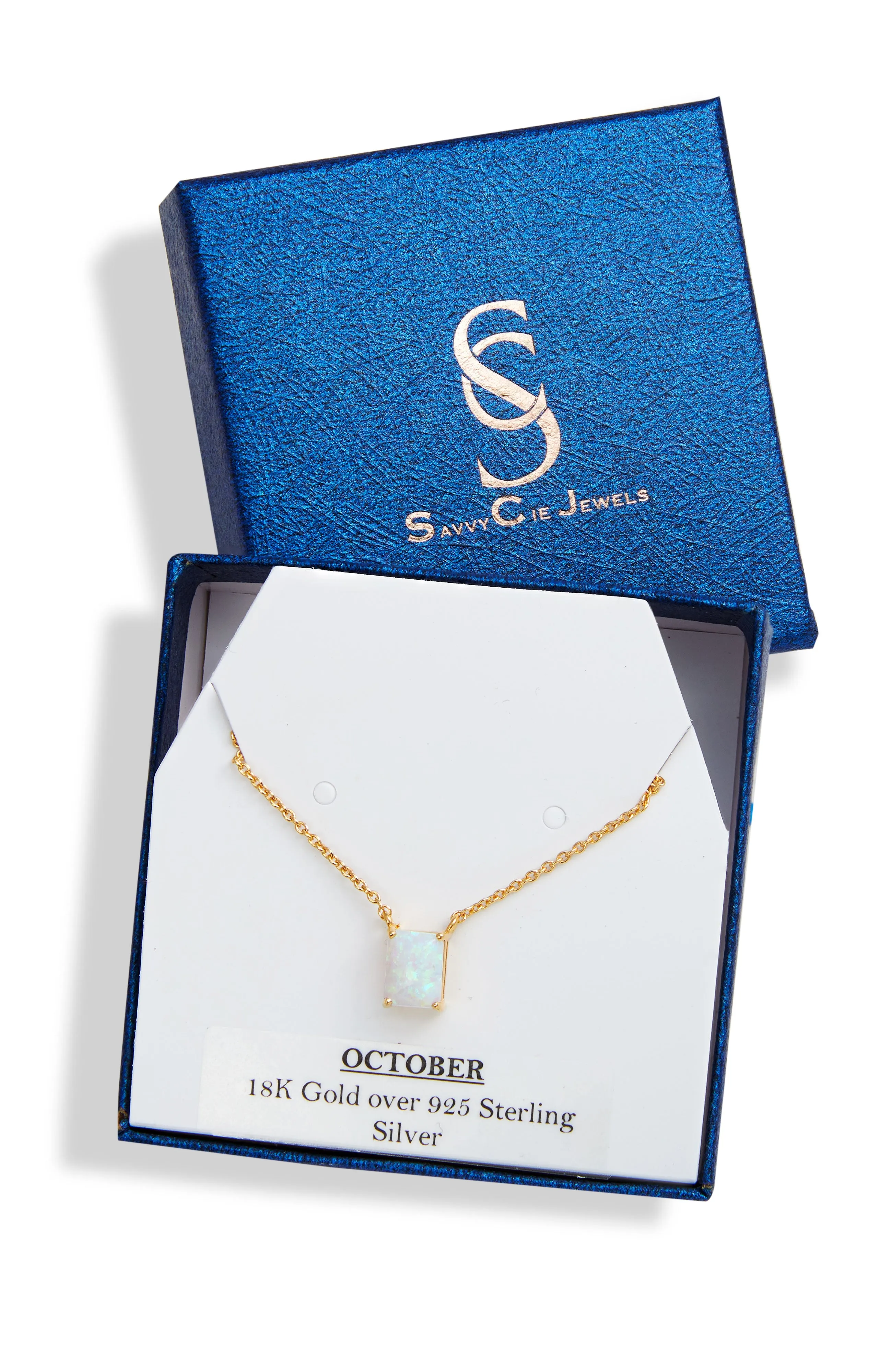 Vermeil Birthstone Necklace
