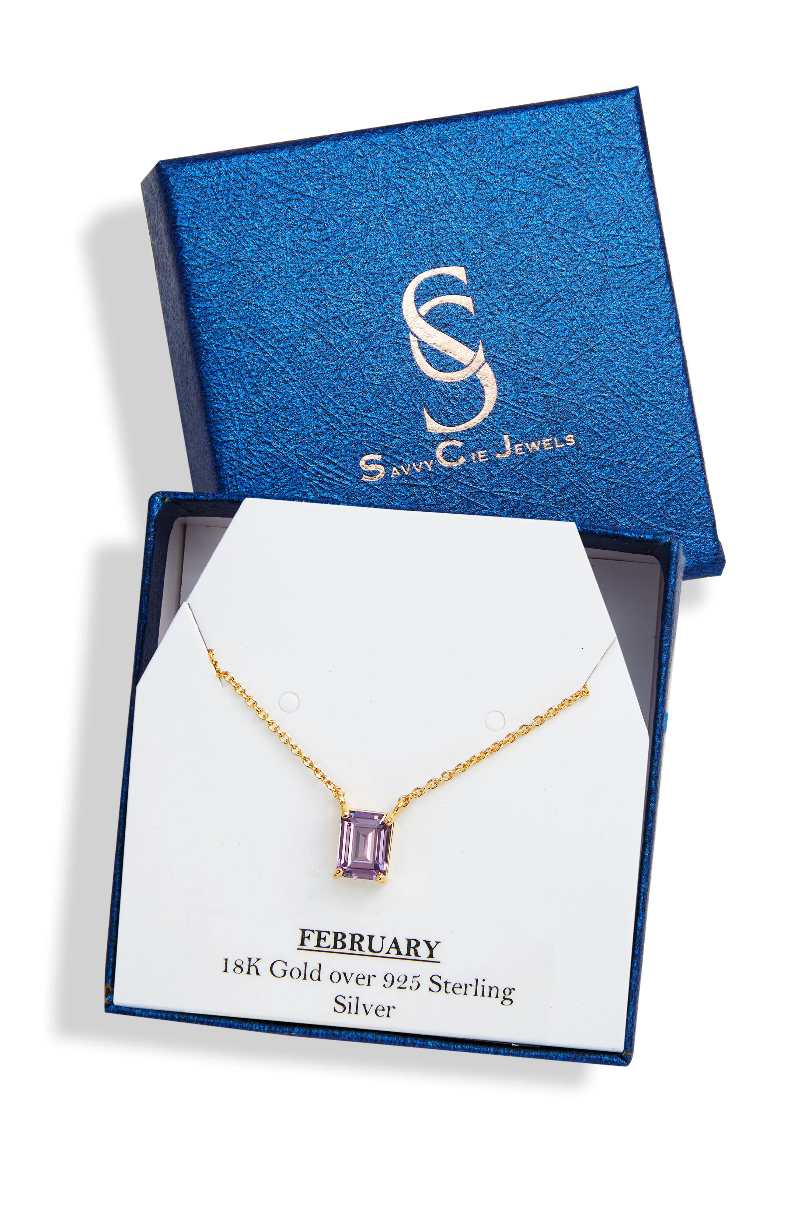 Vermeil Birthstone Necklace