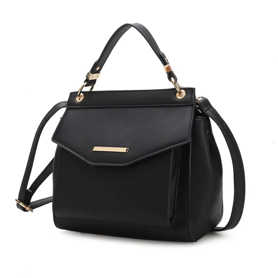 Vida Vegan Leather Women’s 3-in-1 Satchel, Backpack & Crossbody