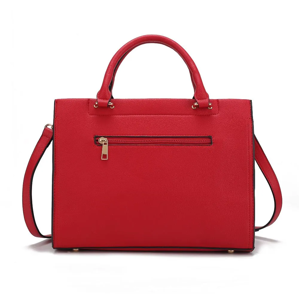 Virginia Vegan Leather Women’s Tote Bag with Wallet – 2 pieces