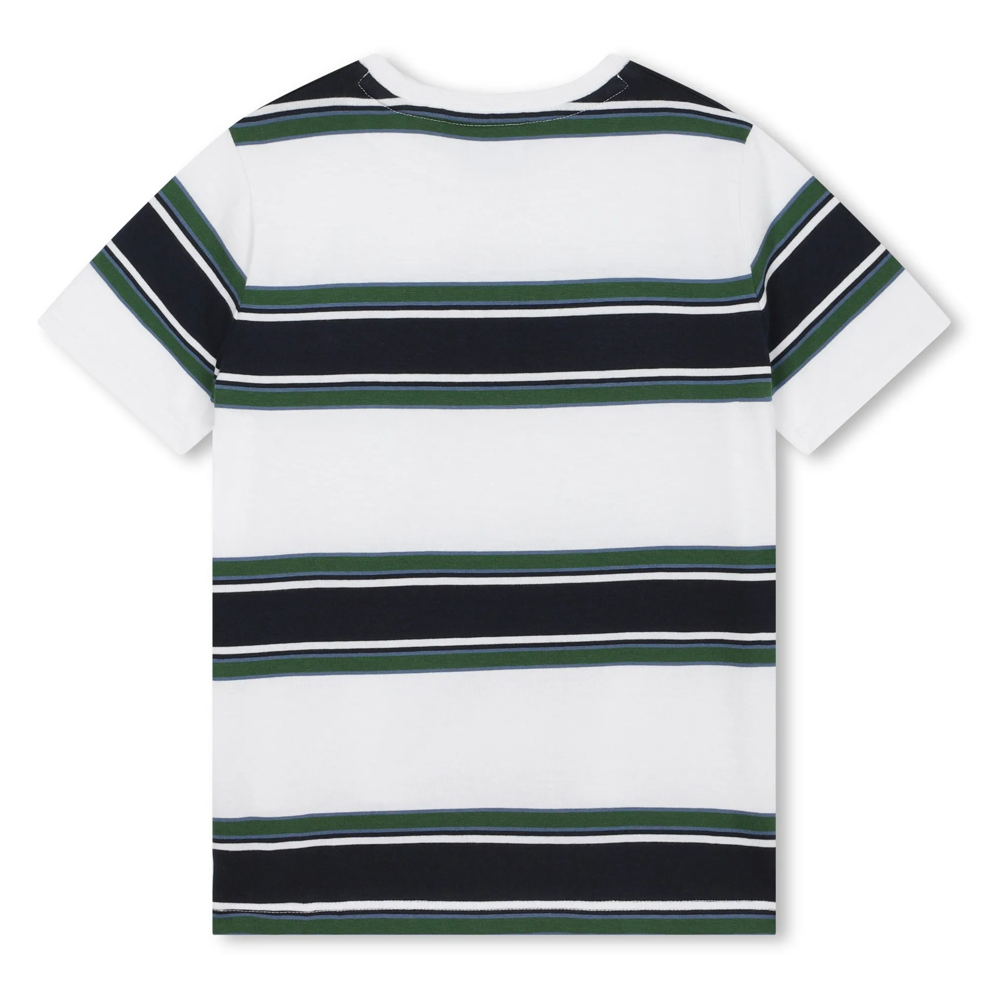 White & Green Logo T-Shirt