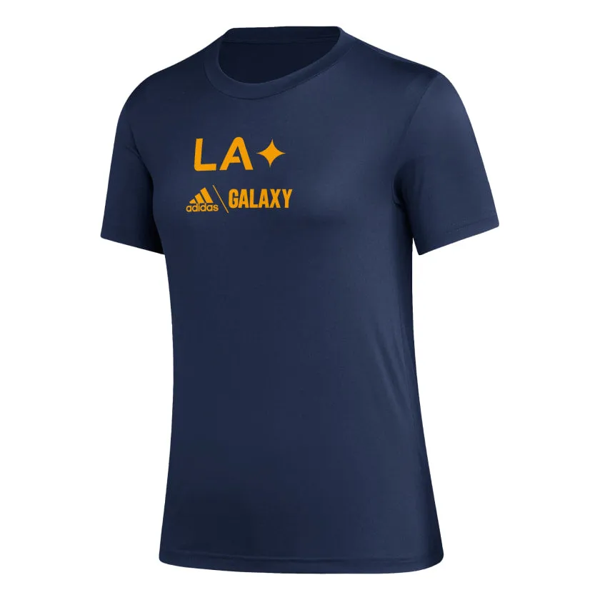 Women's adidas Galaxy Pre-Game Tee