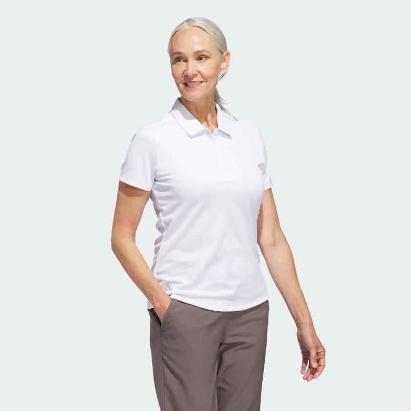 Women's adidas Women's Solid Performance Short Sleeve Polo Shirt