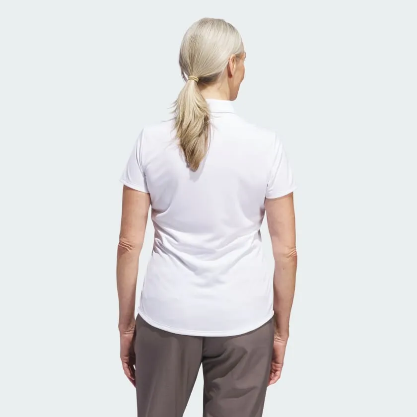 Women's adidas Women's Solid Performance Short Sleeve Polo Shirt