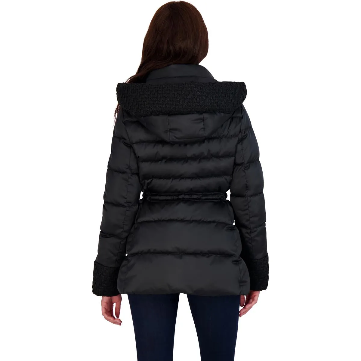 Womens Slimming Novelty Puffer Jacket