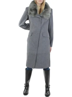 Womens Wool Long Wool Coat