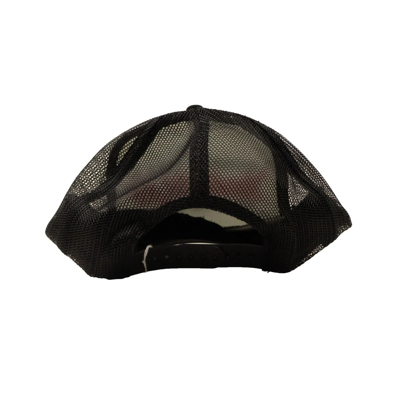 X 375 Black And Pink Logo Trucker Cap