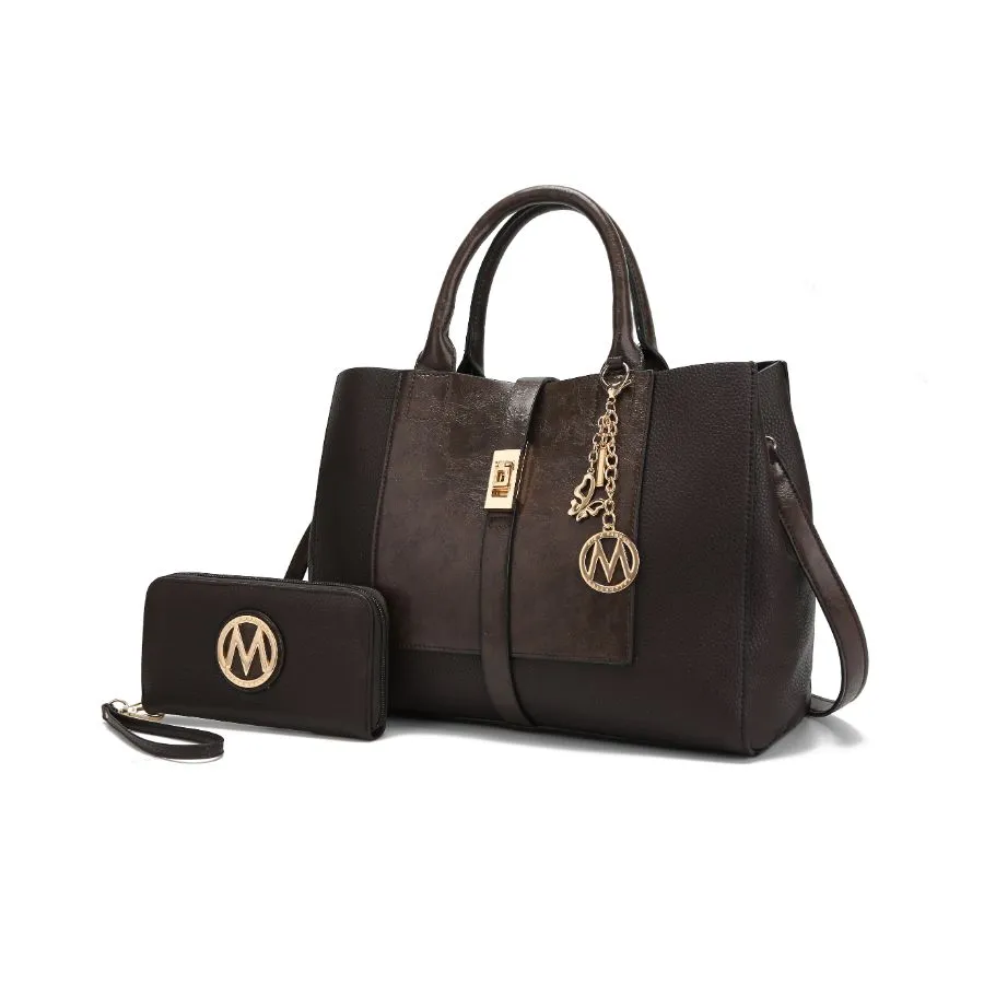 Yola Satchel Handbag with Wallet