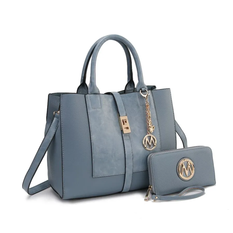 Yola Satchel Handbag with Wallet