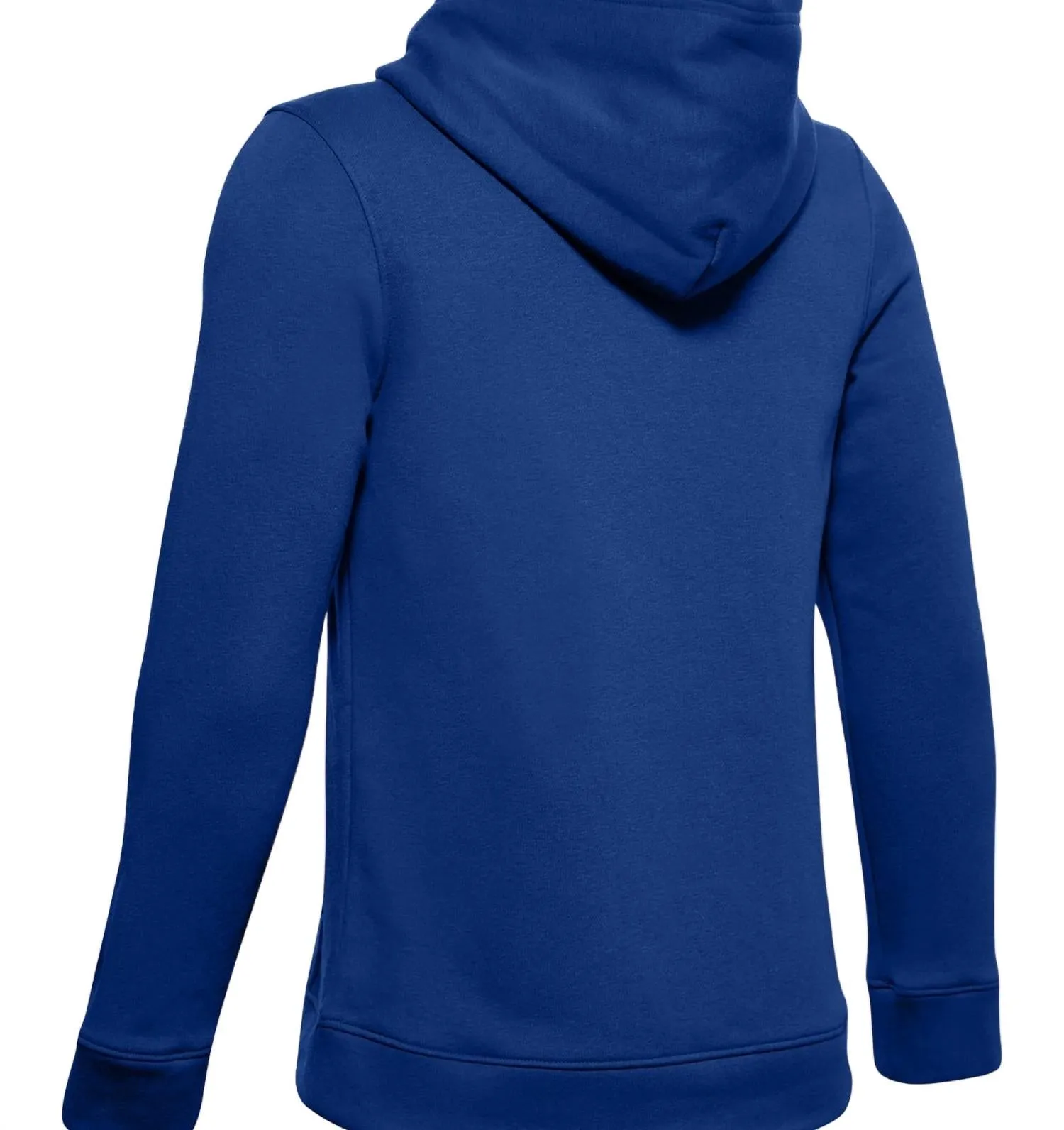 Youth Hustle Fleece Hoody In Royal/white