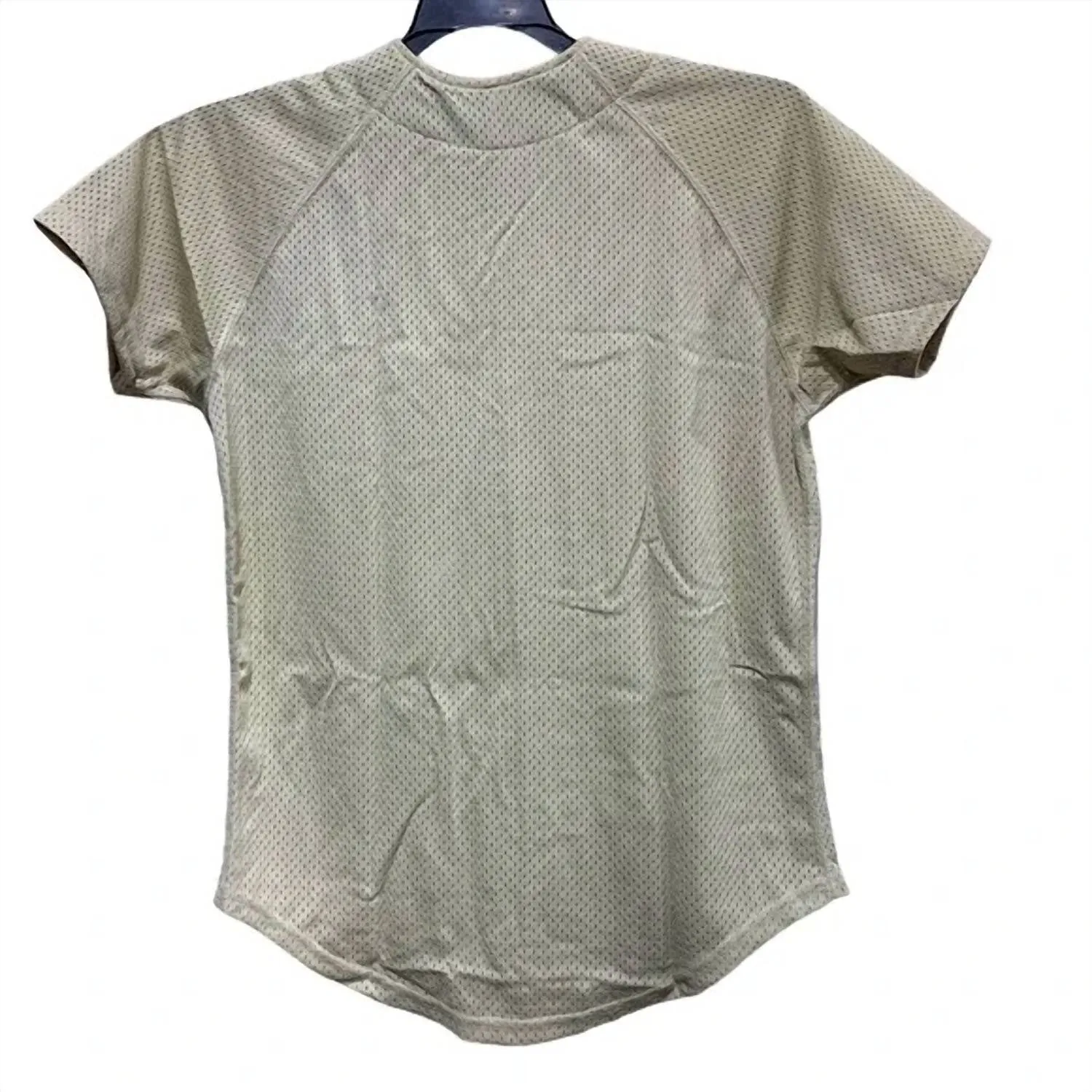 Youth's Button Up Baseball Mesh Jerseys In Gold