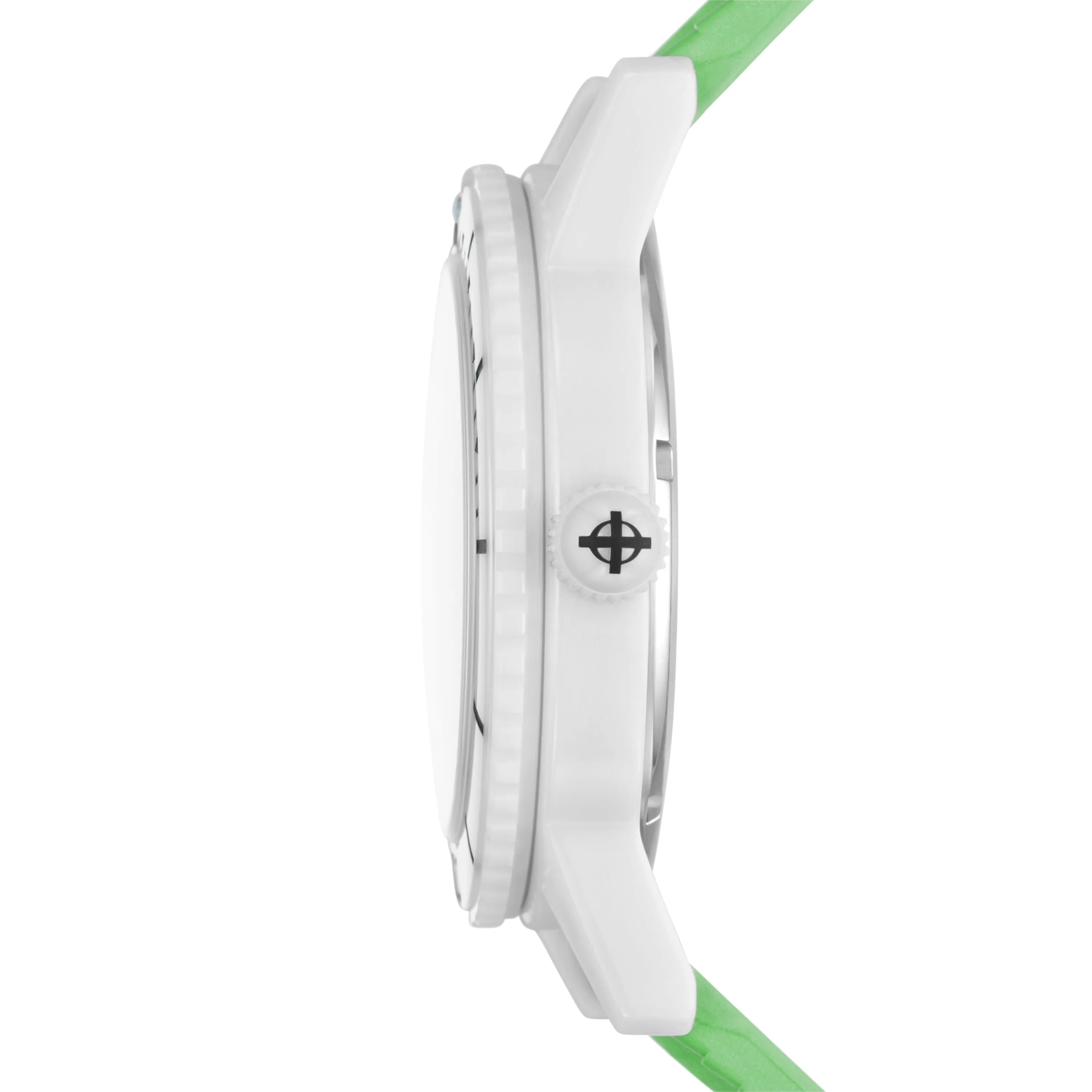Zodiac Unisex Super Sea Wolf Compression Automatic, White Ceramic Watch