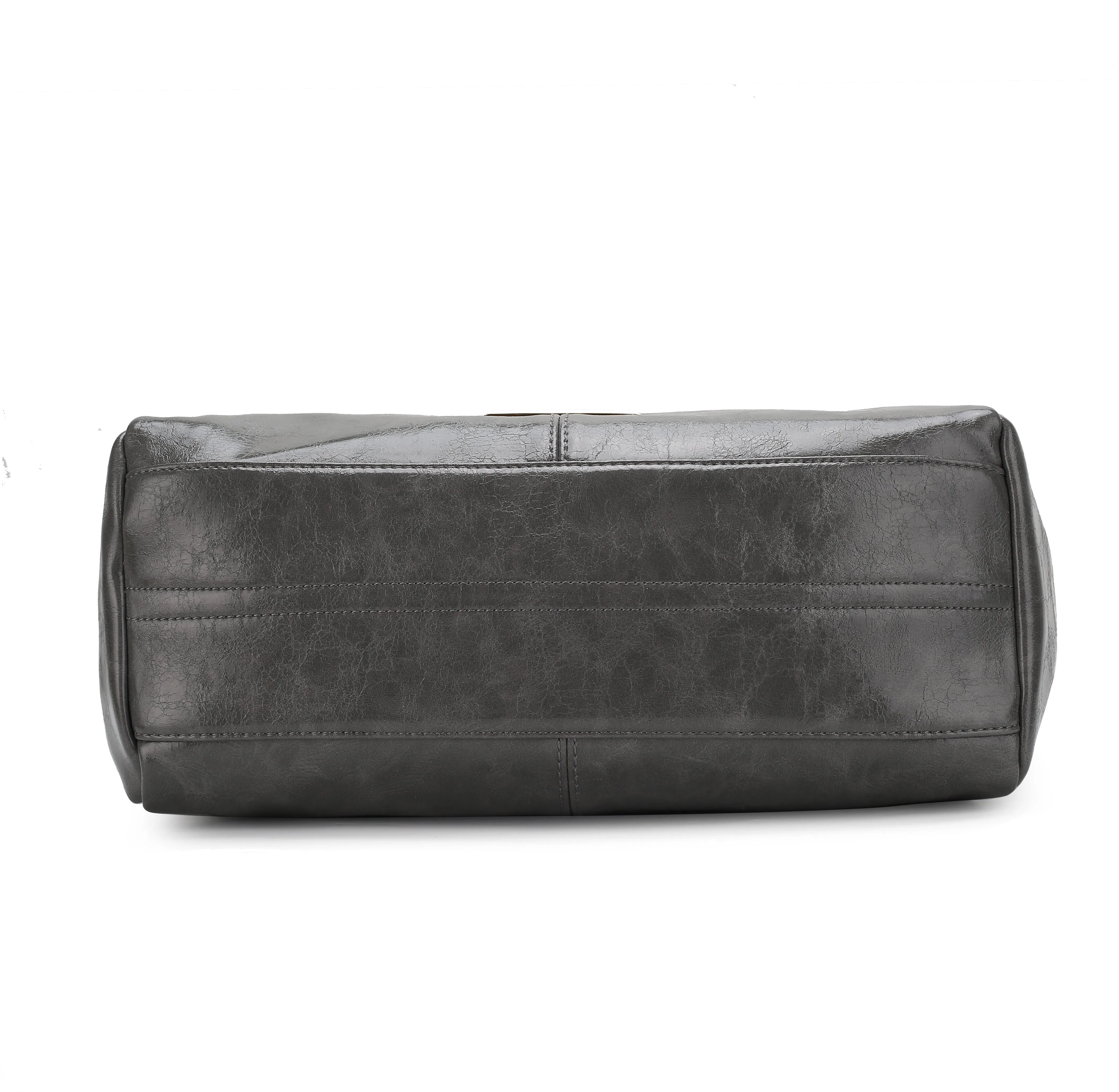 Zori Vegan Leather Women’s Tote Bag with pouch and wallet -3 pieces